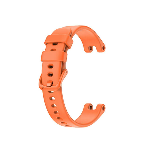 (Orange) Garmin Lily White Silicone Watch Band 1