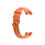 (Orange) Garmin Lily White Silicone Watch Band 4
