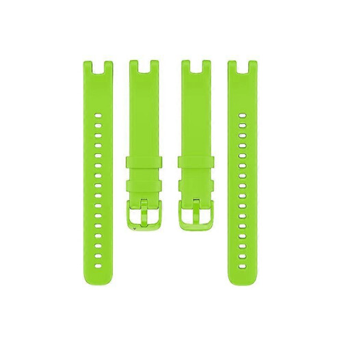 (Lime Green) Garmin Lily White Silicone Watch Band 2