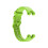 (Lime Green) Garmin Lily White Silicone Watch Band 4