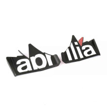 (White - RS457) Kit spoiler e alette per carenatura anteriore in ABS per Aprilia RS 457 2024
