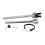 (Silver) Adjustable Boat Transom Saver with Composite Head, Roller & Trailer Mounts 1
