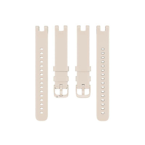 (Khaki) Garmin Lily White Silicone Watch Band 2