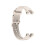 (Khaki) Garmin Lily White Silicone Watch Band 4