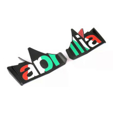 (Tricolor - RS457) Kit spoiler e alette per carenatura anteriore in ABS per Aprilia RS 457 2024