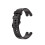 (Black) Garmin Lily White Silicone Watch Band 2