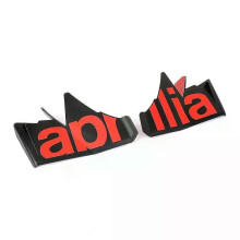 (Red - RS457) Kit spoiler e alette per carenatura anteriore in ABS per Aprilia RS 457 2024