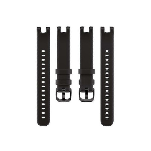 (Black) Garmin Lily White Silicone Watch Band 2
