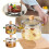 (Yellow) 1.6L Thickened High-Temp Resistant Glass Cooking Pot 3