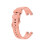 (Pink) Garmin Lily White Silicone Watch Band 2
