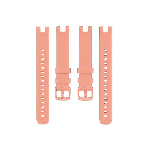 (Pink) Garmin Lily White Silicone Watch Band 2