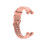 (Pink) Garmin Lily White Silicone Watch Band 4