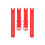 (Red) Garmin Lily White Silicone Watch Band 3