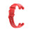 (Red) Garmin Lily White Silicone Watch Band 4