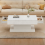 High-gloss Coffee Table with 2 drawers 10