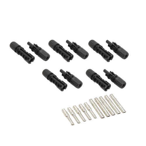5Pair IP67 Solar Connectors 1500V 30A PPO 104x19mm