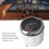 52MM Boat Voltmeter DC9-32V, Black Plate, Backlit 3