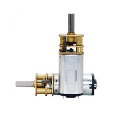N20 Micro Metal Gear Motor 12V DC 300RPM Durable Gearbox Reducer for DIY Robot and Toy Car Model 2PCS