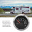 52MM Boat Voltmeter DC9-32V, Black Plate, Backlit 5