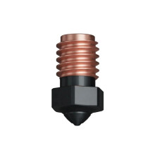 Durable Silicon Carbide V6 3D Printer Nozzle 0.4mm M6 Thread for 1.75mm Filament Compatible with Prusa Voron VzBoT Hotend