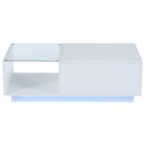Lift Up Coffee Table Hidden Storage 1