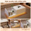 Lift Up Coffee Table Hidden Storage 17