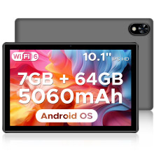 DOOGEE U9 10 inch Tablet Android Tablets 2025 Newest 7GB RAM 64GB ROM 1TB TF, Bluetooth 5.0 WIFI Tablets, 5060mAh Battery 1280x800 HD IPS Screen, OTG