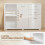 Homcom HOMCOM Modern Sideboard Kitchen Storage Cabinet, High Gloss White 5