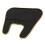 Car Desk Tray for Model 3/Y, Black+Gold Edge 11