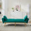 Modern fleece Loveseat with Adjustable Backrest 2