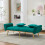 Modern fleece Loveseat with Adjustable Backrest 8