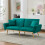Modern fleece Loveseat with Adjustable Backrest 21