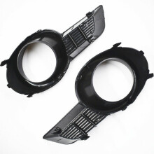 Pair Bumper Fog Light Lamp Cover Grill Trim for Highlander 2008 2009 2010