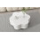 Flower-shaped coffee table, 360° rotating tabletop 2