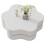 Flower-shaped coffee table, 360° rotating tabletop 17
