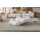Flower-shaped coffee table, 360° rotating tabletop 21