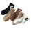C Letter Mid-Calf Socks Combed Cotton XL 7.1-8.7in 8