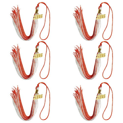 2026 Embroidered Tassels For Graduation Cap Polyester-18 6PCS