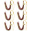 Polyester 2026 Graduation Tassels For Cap Year Emblems-32 6PCS 1