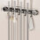 Sturdy Aluminum maintenance worker And Mop Holder No Tools-2 5