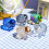 Entzückende Glasstatuetten in Schafform,-bunt 6