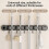 Durable Adhesive Less Cleaning Tool Hanger Aluminum-2 6