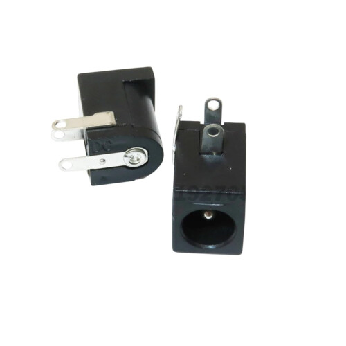 10Pcs DC Power Socket 5.5x2.1mm DC005 Jack Connector 4 Pin Panel Mount for DIY Electronics Projects 2
