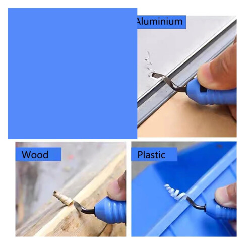 3D Printer Deburring Tool with Quick Blade Replacement, Handheld Trimming Knife for Plastic and Metal (1pcs Handle) 1
