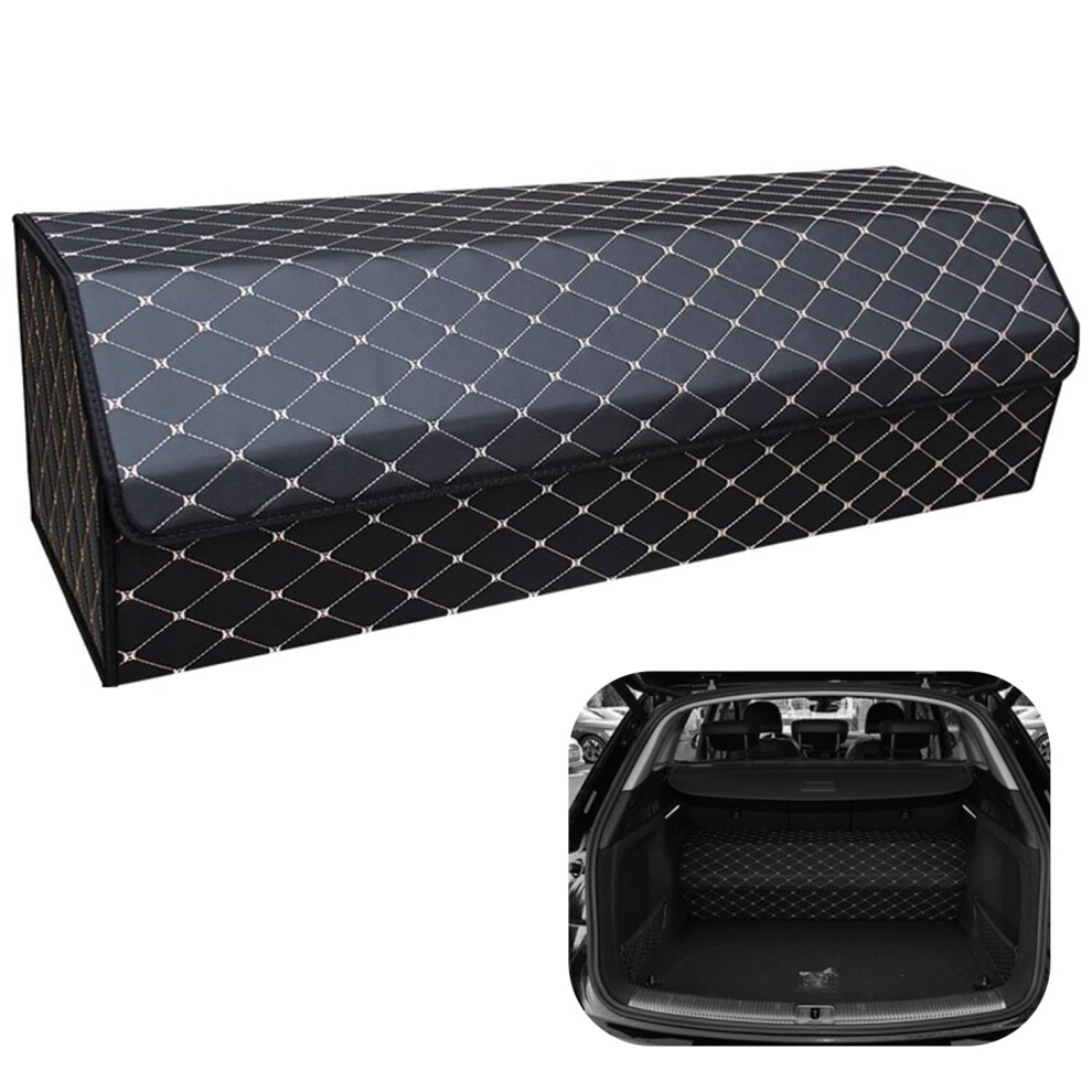 Car Trunk Organizer For Mazda Cx50 20232025, Custom Fit Leather Storage Box With Adjustable Partitions 9092120347128