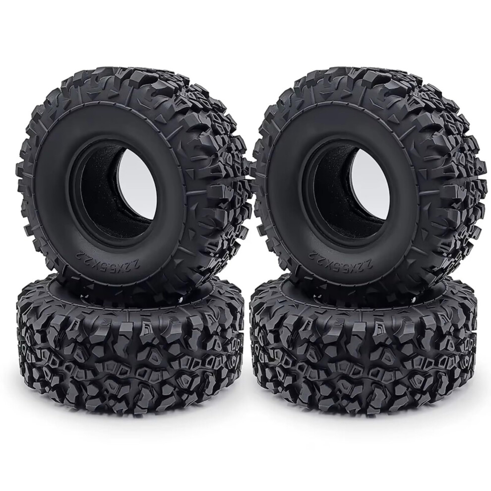 Rc Crawler Tires 140Mm Beadlock Rubber 1/10 Rc Car Wheels For Axial Scx10 Trx4 Wraith Upgrade 9073542866985