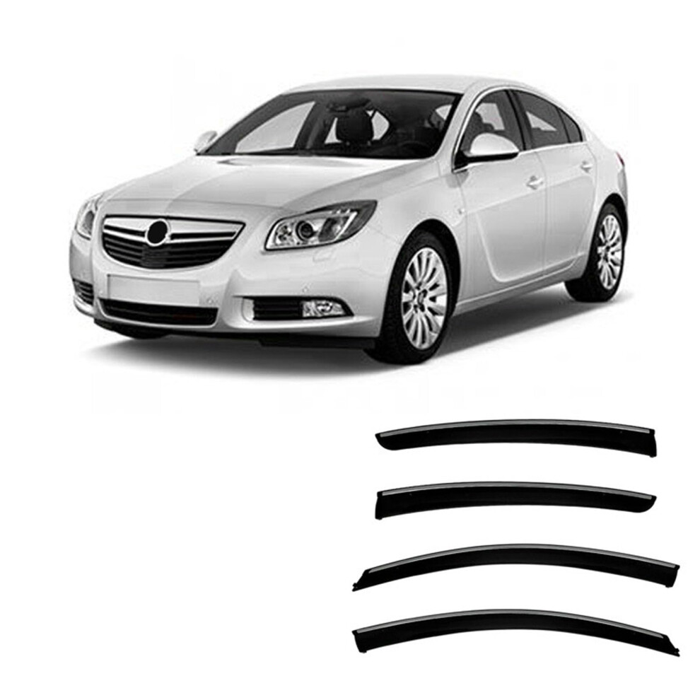 Car Wind Deflectors For Opel Vauxhall Insignia A G09 20082016, Rain Guards With AllâWeather Ventilation And Noise Reduction 9330225188049