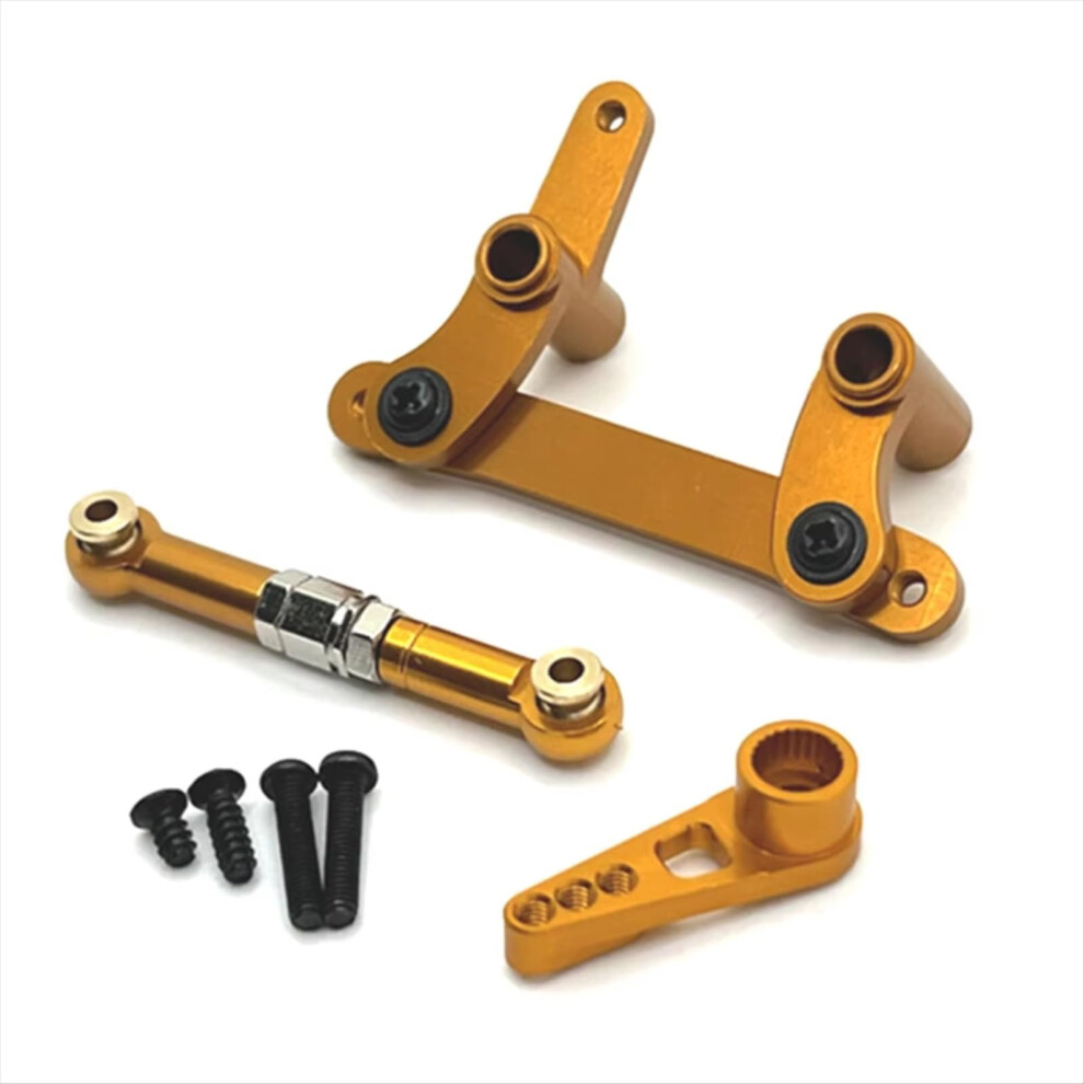 Rc Car Metal Steering Linkage For Scy 16101 C8805 1/16, Enhanced Steering Precision Tie Rod Upgrade 9330225188346