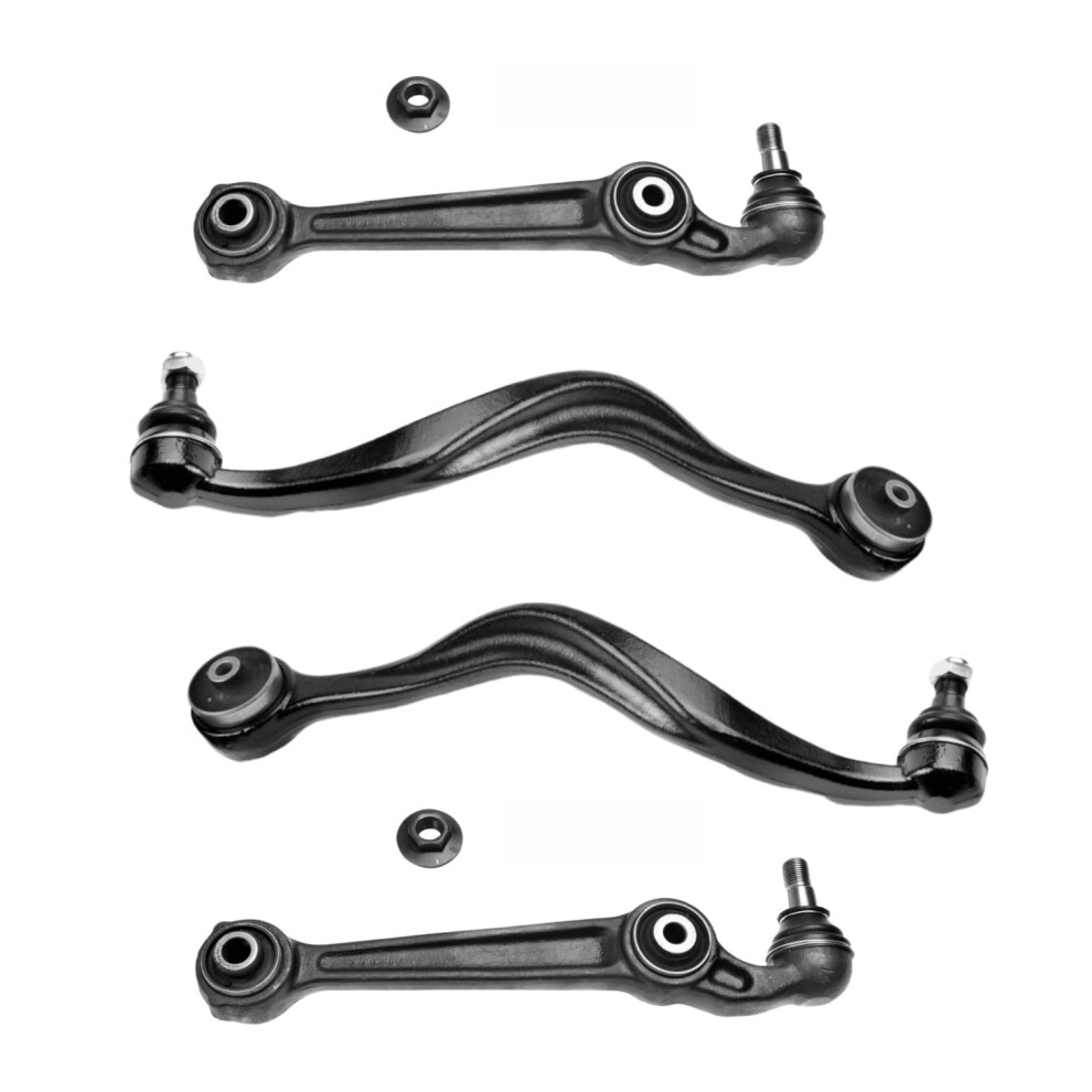 Front Lower Control Arm Suspension Kit 4Pcs For Ford Fusion 20072012 Lincoln Mkz Mercury Milan, Durable Metal With Preassembled Ball Joints 9073542867050