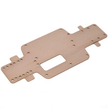 Aluminum Alloy RC Car Chassis 1/28 Scale Lightweight Upgrade Parts for WLtoys K989 K999 K969 K979 P929 P939